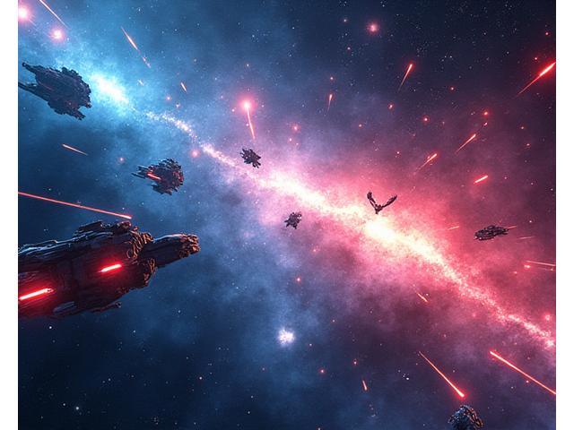 Cosmic Clash board game box showing a space battle scene